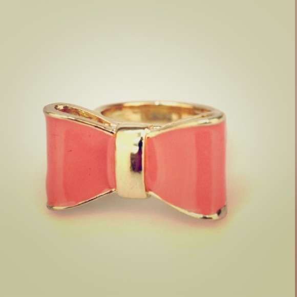 Jewelry - Host Pick: Enamel Bow Ring