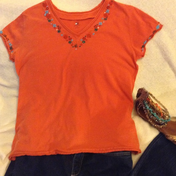 Tommy Hilfiger embellished T