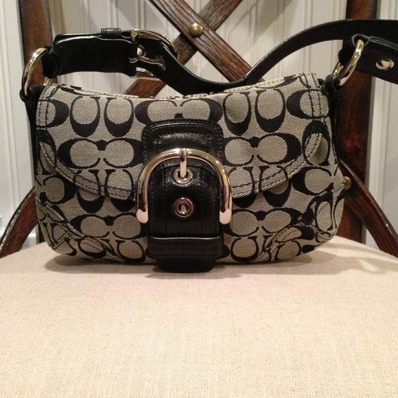 coach flap bag