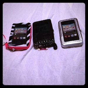 iPhone wallet super cute easy silver sold