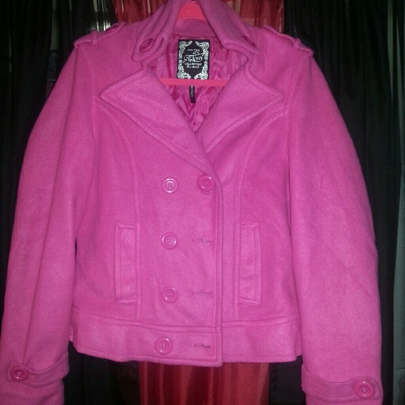 Fleece Peacoat