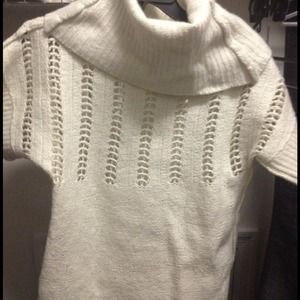 ABS short sleeve tunic sweater