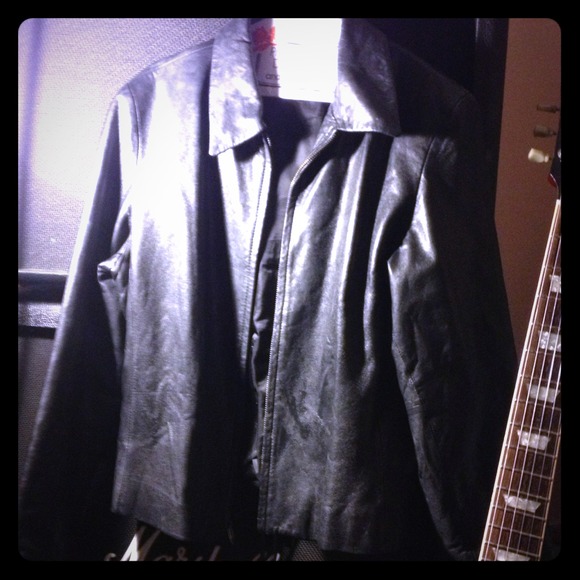 Chic Rocker Leather jacket REDUCED