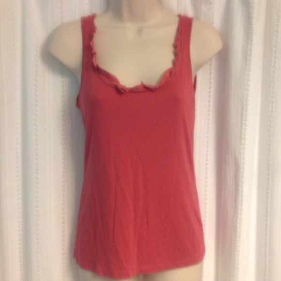 Pink Ruffle Cami by BR