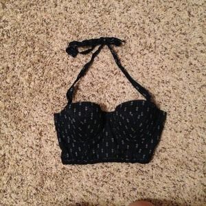 AERIE bustier/crop top!!!:)