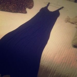 HELD::::Black Floor Length Maxi Dress