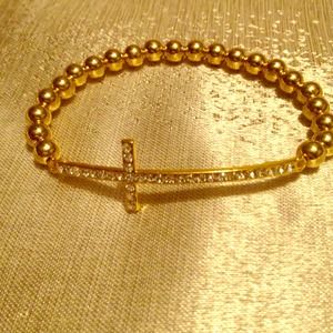 Gold cross