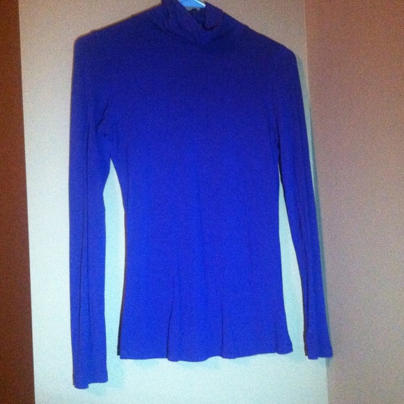 Purple/indigo turtleneck