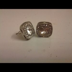 Diamond studded earrings