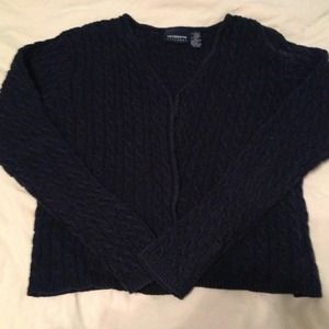 Navy Blue Cardigan