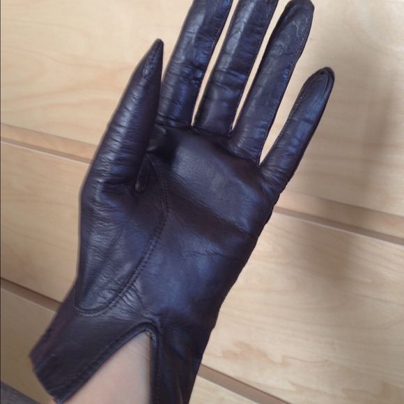 Portolano brown leather gloves - Picture 2 of 4