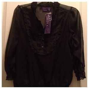 New Sheer Miley Cyrus Top