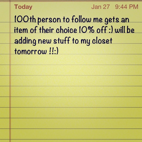 100th person to follow me :)...