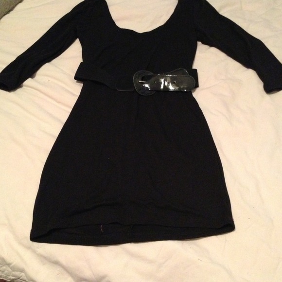 Black top with belt