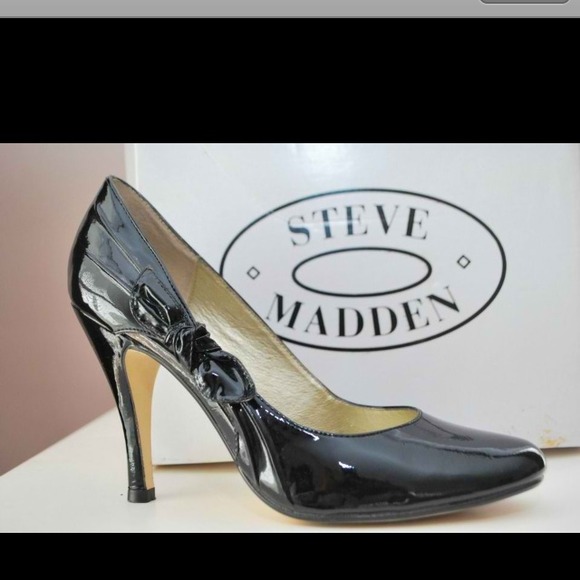 Steve Madden Patent Leather Reggall size 8 - Picture 2 of 3