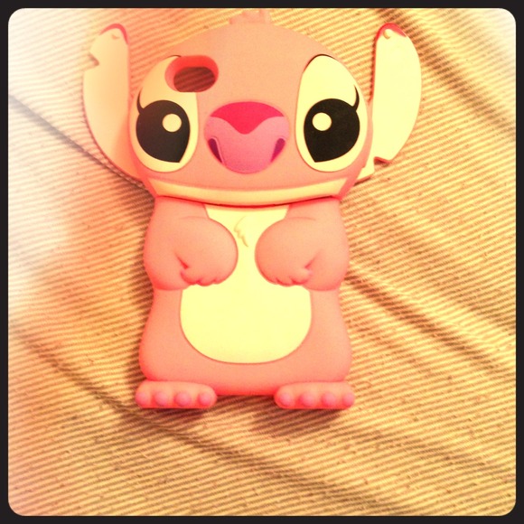Pink Stitch IPhone 4 case
