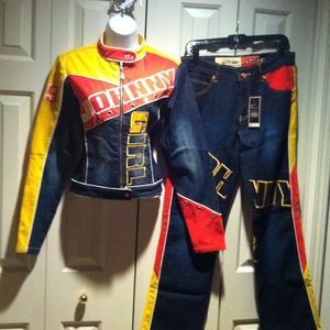 Johnny Girl motorcycle outfit