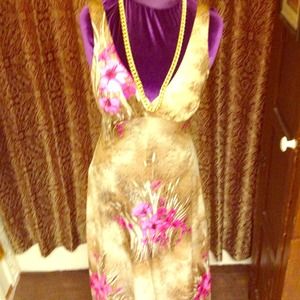 Vintage 1974 summer gown.