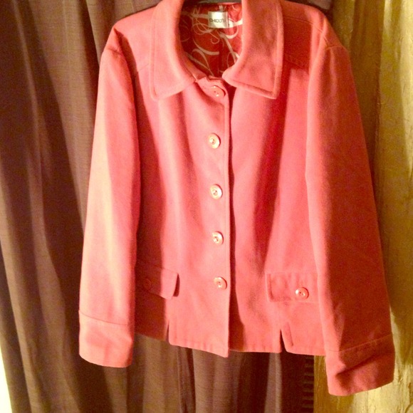 Beautiful Salmon Blazer