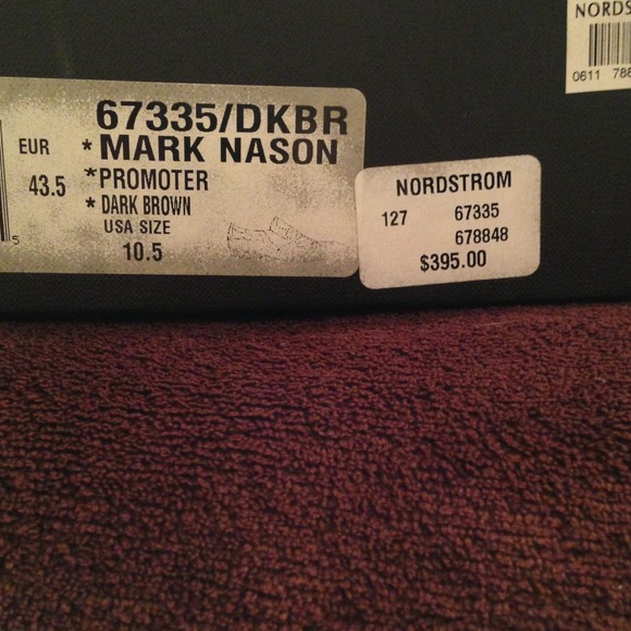 **Sold on eBay** Mark Nason brown men's shoes. - Picture 4 of 4