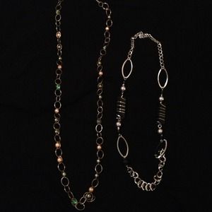 Long necklaces