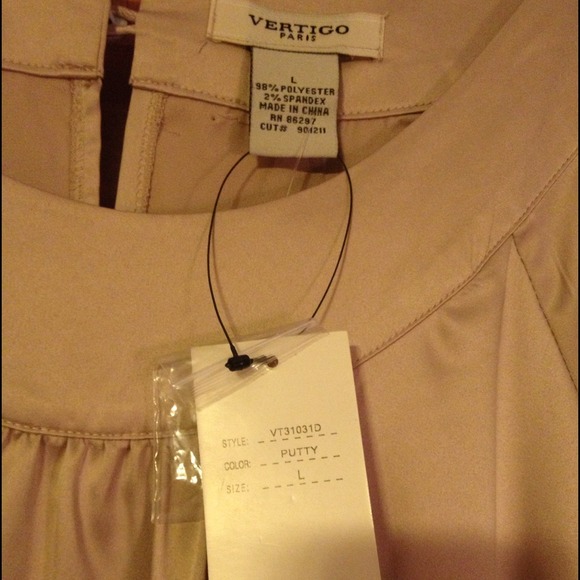 NWT Beautiful Vertigo Paris Dress ~ L - Picture 3 of 4