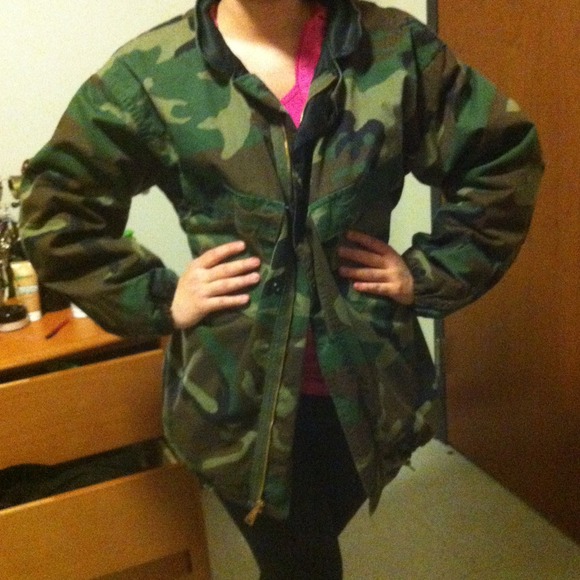 Jackets & Blazers - NEWLY REDUCED!! Stylish Camo Jacket!