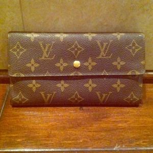 Original Louis Vuitton wallet.
