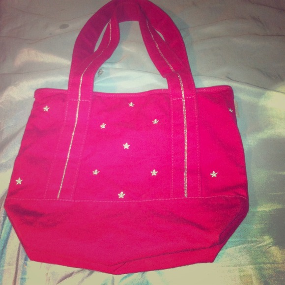 Aeropostale bag and pink wallet.