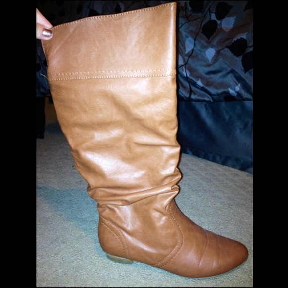 Charlotte Russe Tall Faux Leather Boots