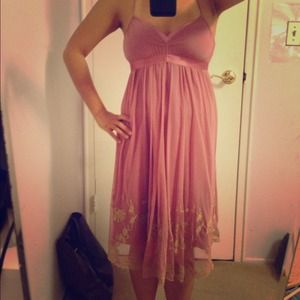 Betsey Johnson pink dress