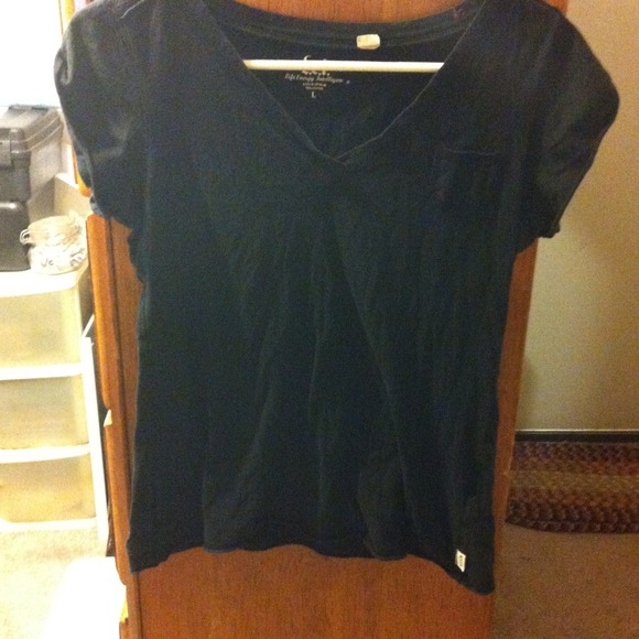 Black T Shirt with pocket
