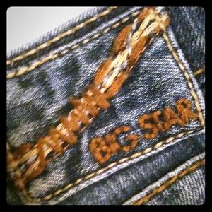 Big Star "Casey K" Low Rise Bootcut Jeans-Size 28S
