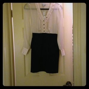 Bebe lalaine ls dress size xxs