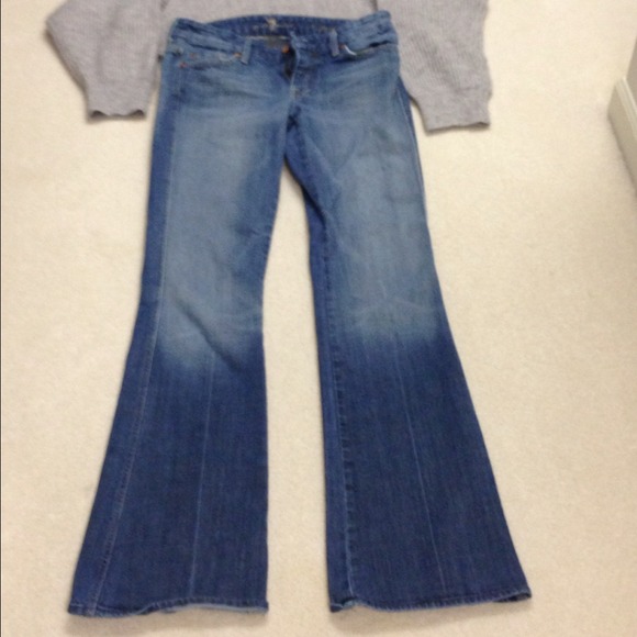 🚫SOLD🚫Seven For All Mankind spider pocket jeans.