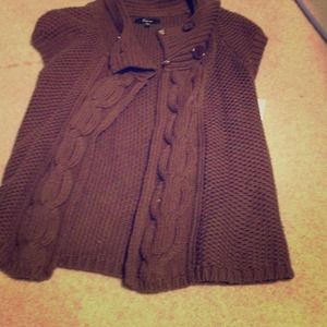 **REDUCED**Express Sleeveless brown sweater