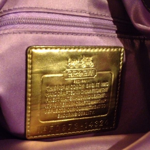 Coach Madison Maggie w/ OP Art Sateen - Picture 3 of 4