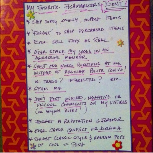 β
Poshmark DO'sβ
π«Poshmark DO NOT'sπ« - Picture 2 of 2