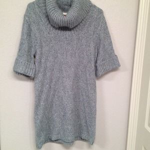 Knit light green sweater dress by tulle . Sz M