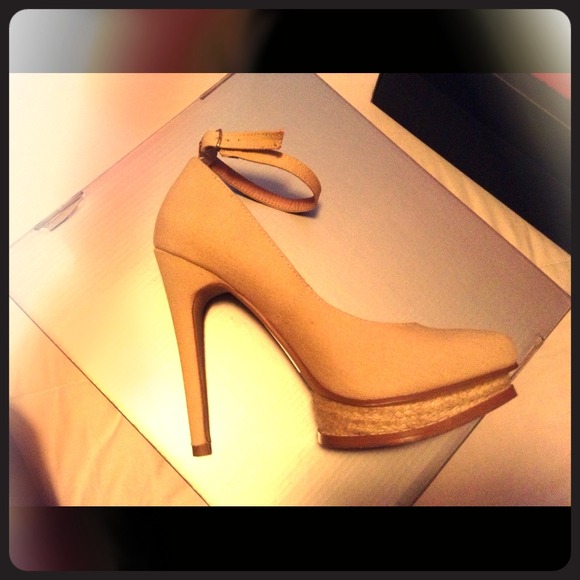 Tan 'Allegra' Heels