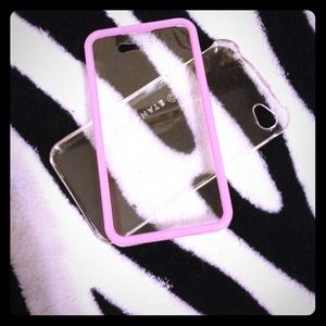 iPhone 4/4S case mate pink rim