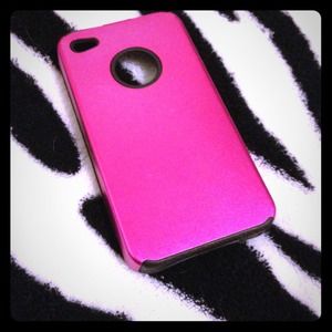 💕REDUCED💕Shiny pink iPhone 4/4S case