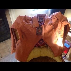 Faux leather jacket new with tag