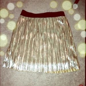 Forever 21 Gold Color Skirt.