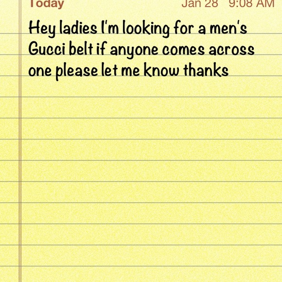 Gucci belt