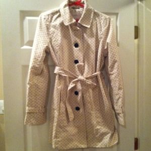 LOFT Star Print Trench - Brand New With Tags!