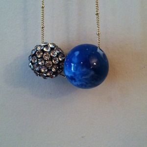 Anthropologie Evolution Ball Necklace
