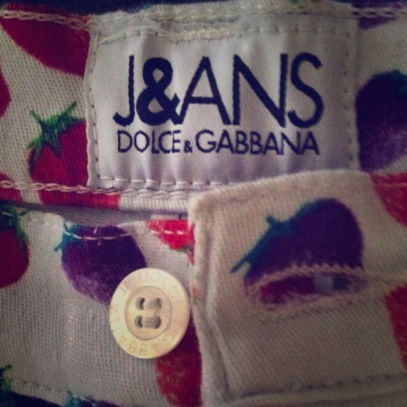 High waisted Dolce & Gabanna trousers.