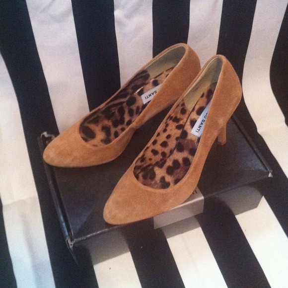 Camel Suede Heels from Sole Society