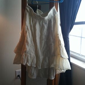 Fun hi low skirt from Anthropologie